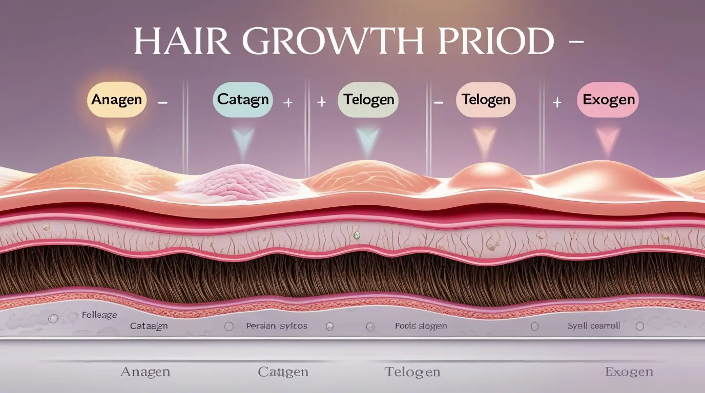 سیکل رشد مو 2