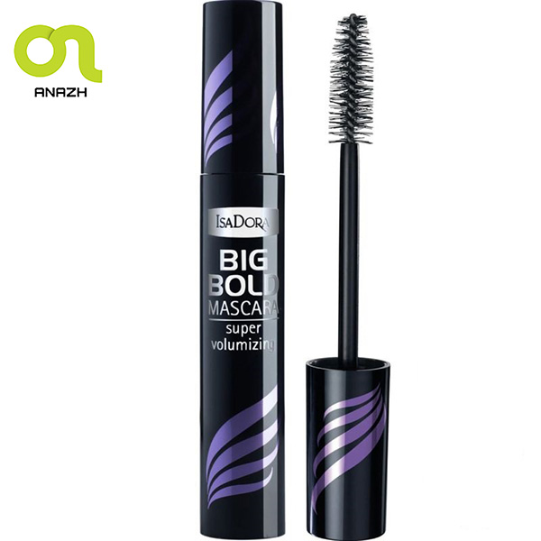 ریمل حجم دهنده وپرپشت کننده ایزادورا بنفش مدل بیگ بلد ISADORA BIG BOLD MASCARA-اناژ