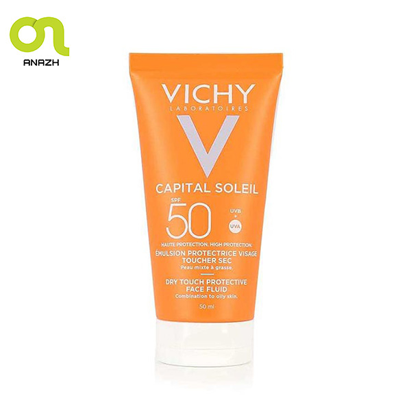 ضد آفتاب فلوئیدی ویشی برای پوست چرب Vichy Capital Soleil SPF50-اناژ