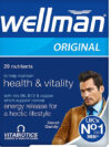 محصول ول من ویتابیوتیکس اصل و اورجینال انگلیس مخصوص آقایان30 عددی Vitabiotics Wellman Original Health & Vitality Tablets-اناژ