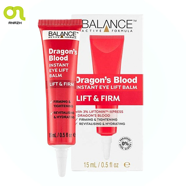 کرم دور چشم ضد چروک لیفت فوری بالانس دراگون بلاد Balance Active Skincare Dragon’s Blood Instant Eye Lift Balm-اناژ