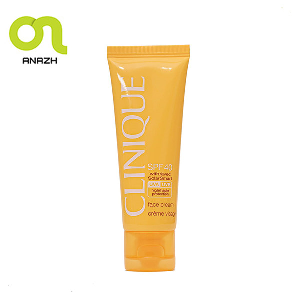 کرم ضد افتاب ضد چروک اسمارت سولار بی رنگ کلینیک spf 40-اناژ