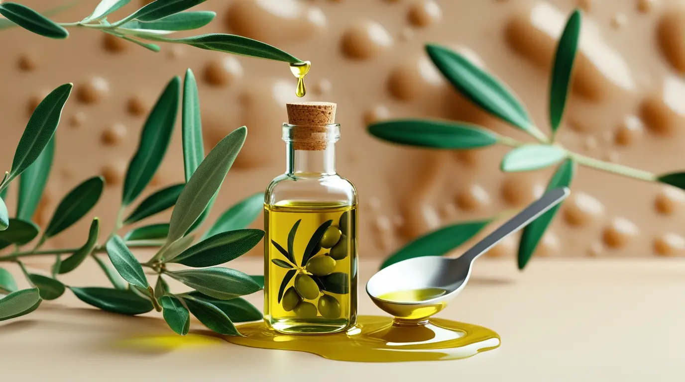 روغن زیتون و لک های پوستی 2