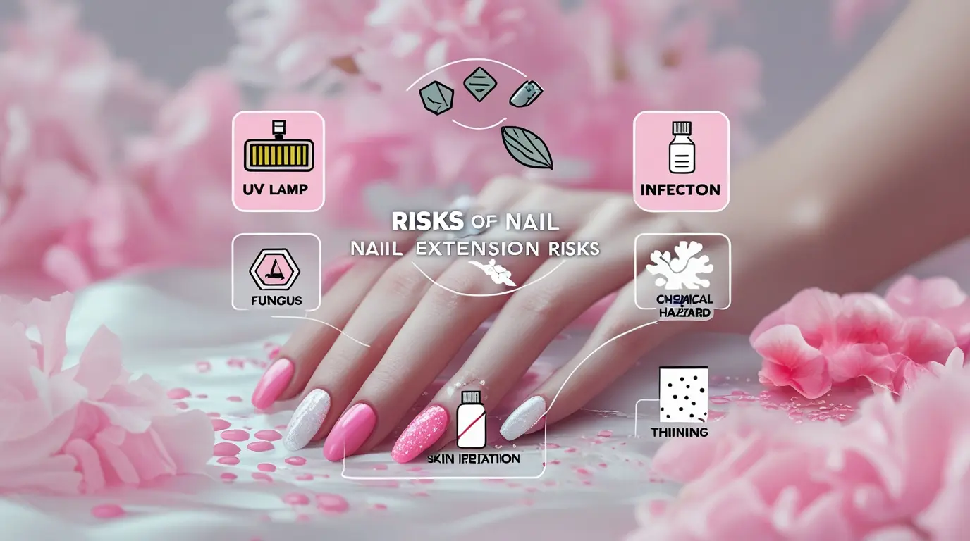 عوارض کاشت ناخن2