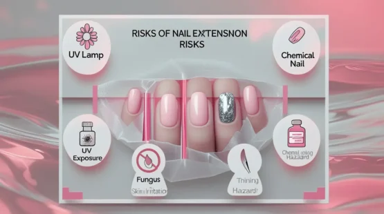 عوارض کاشت ناخن